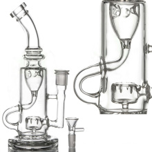 Scientific Circ Perc Incycler Shisha Glas Rauchen Wasserpfeife (ES-GB-512)